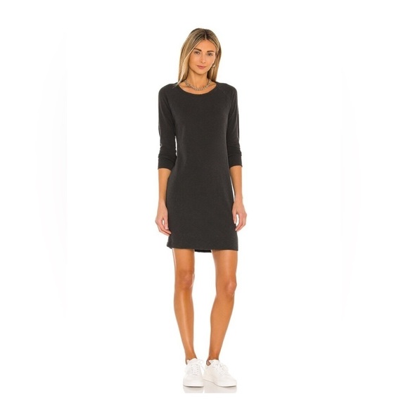 James Perse Standard Revolve Raglan Sweatshirt Dress sz 2 - Picture 1 of 7